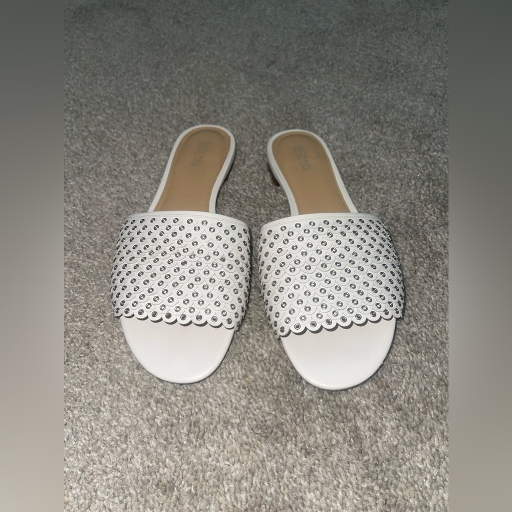 Michael Kors white sandal